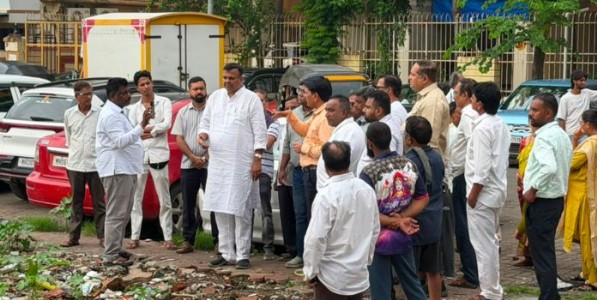 चारकोप सेक्टर ७ येथील तलावाच्या पुनरुज्जीवनासाठी आमदार संजय उपाध्याय यांचा पुढाकार