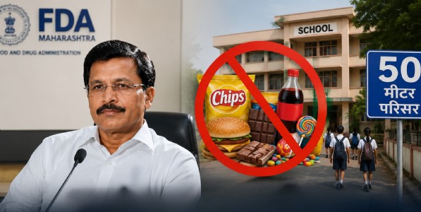 शाळांच्या ५० मीटर परिसरात 'जंक फूड' विक्रीवर बंदी! तुकाराम मुंढे यांचे आदेश; २ कोटी विद्यार्थ्यांच्या आरोग्यासाठी एफडीएचा ऐतिहासिक निर्णय