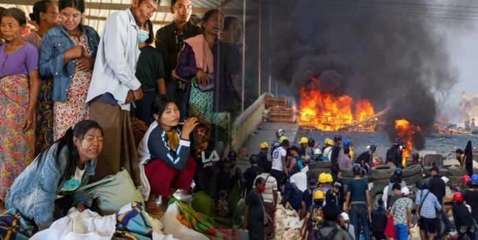 Myanmar Civil War