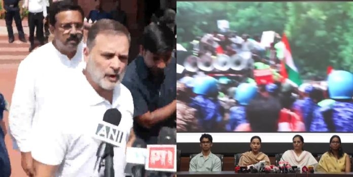 Rahul Gandhi Police Attack