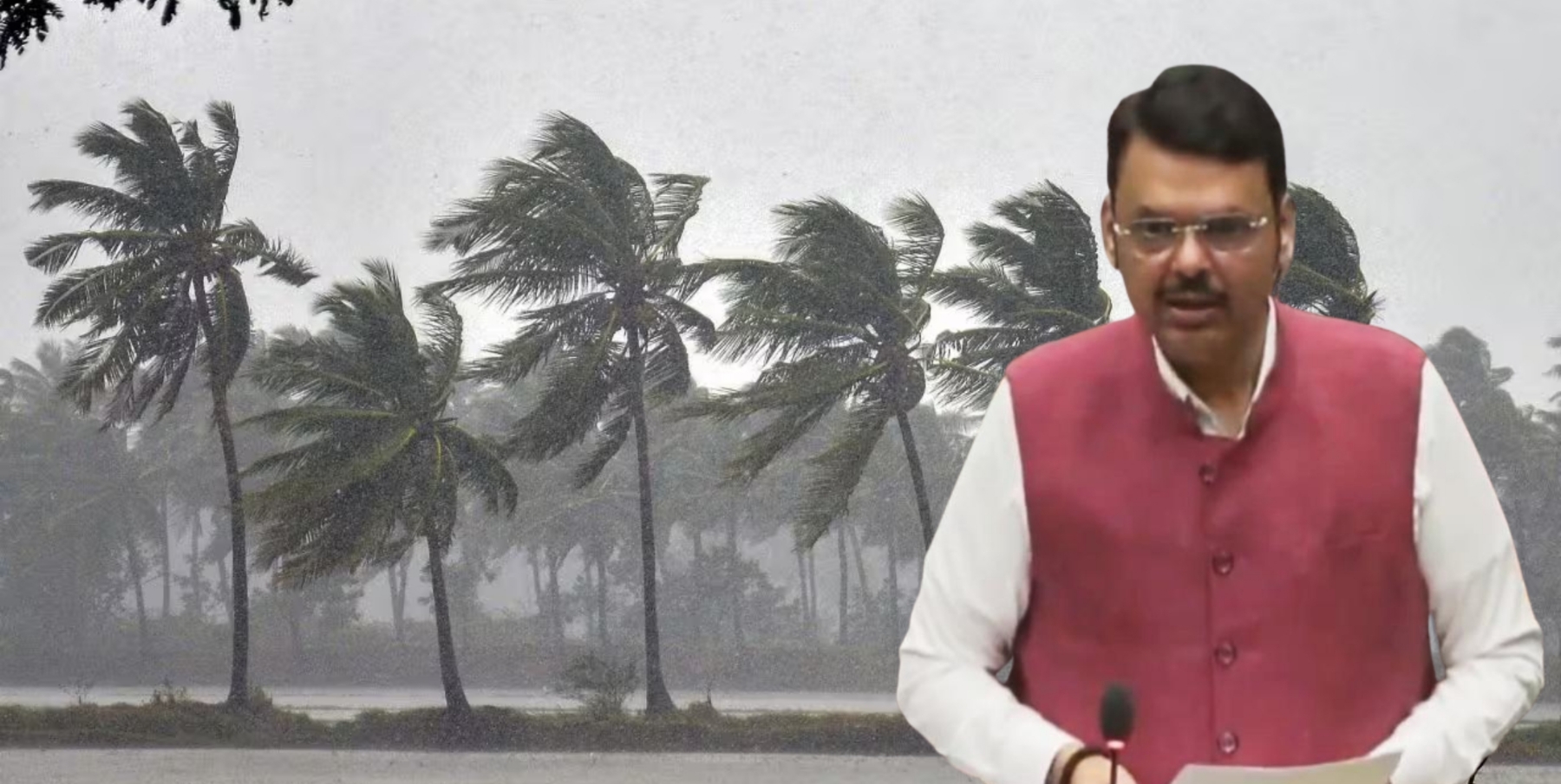 CM Devendra Fadnavis weather warning