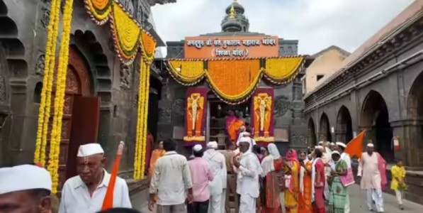 संत तुकाराम महाराज पालखी प्रस्थान सोहळ्यात वारकऱ्यांचा उत्साह शिगेला