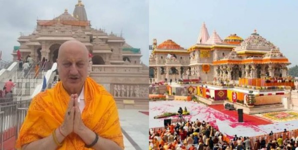 राम मंदिराचे पावित्र्य आणि प्रतिष्ठा चोरांमुळे कमी होणार नाही; देणगी अपहारप्रकरणावर अभिनेते अनुपम खेर यांची प्रतिक्रिया