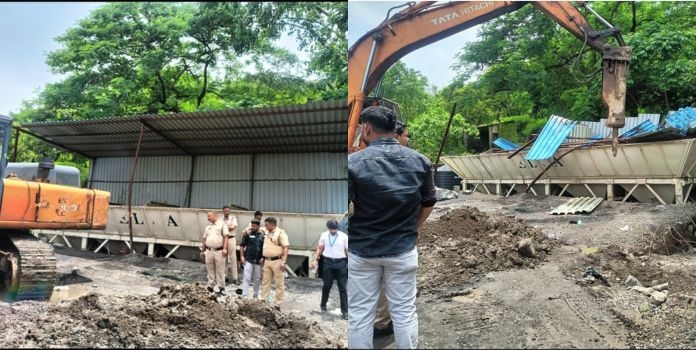 Turbhe Unauthorized RMC Plant