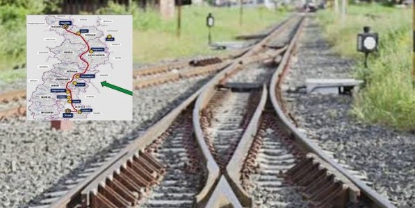 रेल्वेच्या सरळ मार्गासाठी महामार्गावर जनआक्रोश!