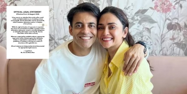 घटस्फोटाच्या अफवांवर अमृता खानविलकर आक्रमक! पती हिमांशु मल्होत्रासोबत शेअर केली कायदेशीर नोटीस; अफवा पसरवणाऱ्यांवर होणार कारवाई?