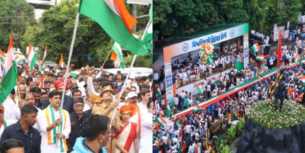 डोंबिवलीत फडकला विश्वविक्रमी तिरंगा!