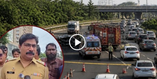 पुण्यात भीषण अपघात! महालुंगे येथे ट्रकने दुचाकीला मागून उडवले; १० वर्षांच्या चिमुकल्याचा दुर्दैवी मृत्यू, वडिलांसह दुसरा मुलगा जखमी