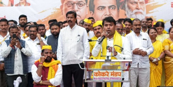 आमदार अमित गोरखे यांच्या नेतृत्वाखाली अनुसूचित जाती उपवर्गीकरणाच्या मागणीसाठी पिंपरी-चिंचवडमध्ये जनआक्रोश महामोर्चा