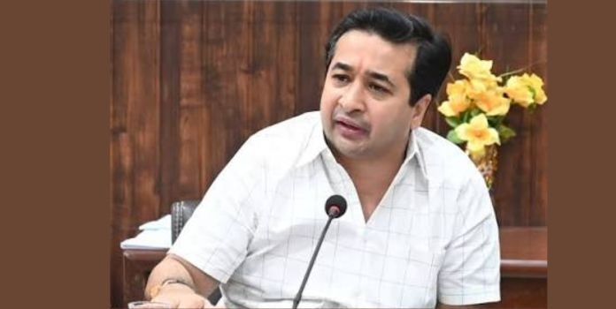 Nitesh Rane V/S Sanjay Raut