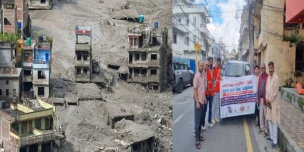 सेवा इंटरनॅशनल आणि एचएसएसकडून नेपाळमधील पूरग्रस्तांसाठी मदतकार्य सुरू