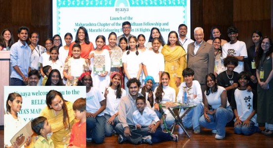 बालकांच्या संविधानिक हक्कांवरील ‘कलरिंग बुक’चे मंत्री आदिती तटकरे यांच्या हस्ते लोकार्पण