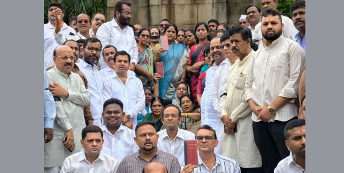NCP Protest Silent Protest