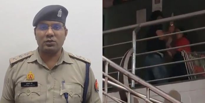 Ghaziabad Jaipuria Mall Assault Video