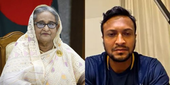 शेख हसीना यांच्या व्हर्च्युअल भाषणानंतर काही तासांतच बांगलादेशात राजकीय तणाव; माजी क्रिकेटपटू शाकिब अल हसन यांच्या घरावर हल्ला