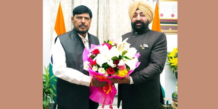 Ramdas Athawale Gurmit Singh Bhet