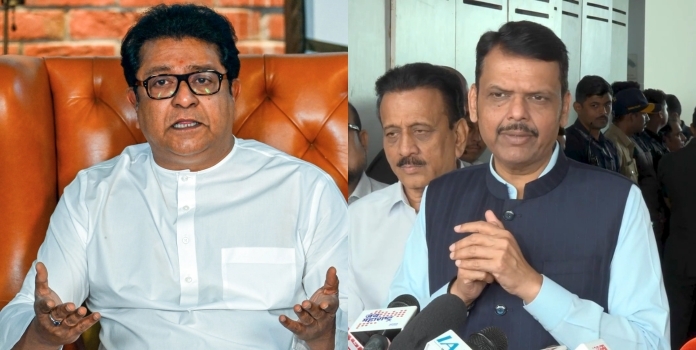 Devendra Fadnavis Raj Thackeray
