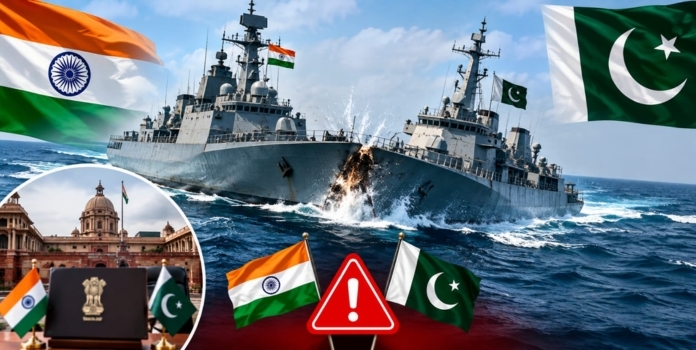 India Pakistan Naval Collision