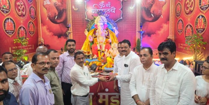 Prashant Thakur Ganeshotsav Visits
