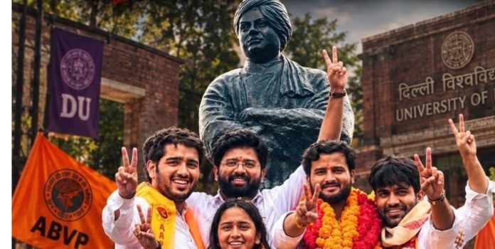 DUSU Election ABVP Victory