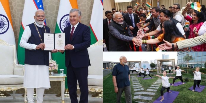 PM Narendra Modi Uzbekistan Visit
