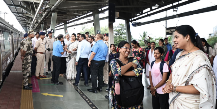 Ghatkopar Metro Station Inspection