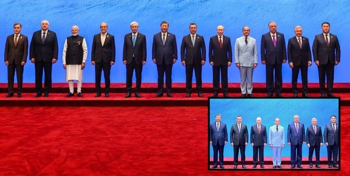 Pakistan SCO summit photo