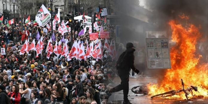 France Student Protest Political Influence