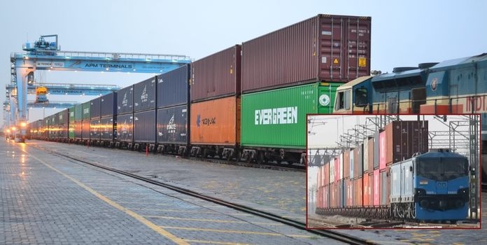 JNPA Double-Stack Train