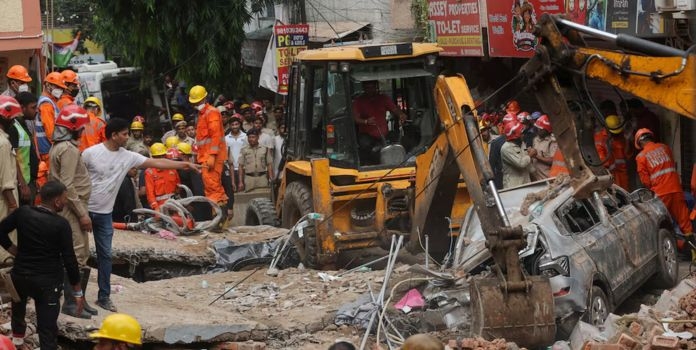 Delhi Building Collapse